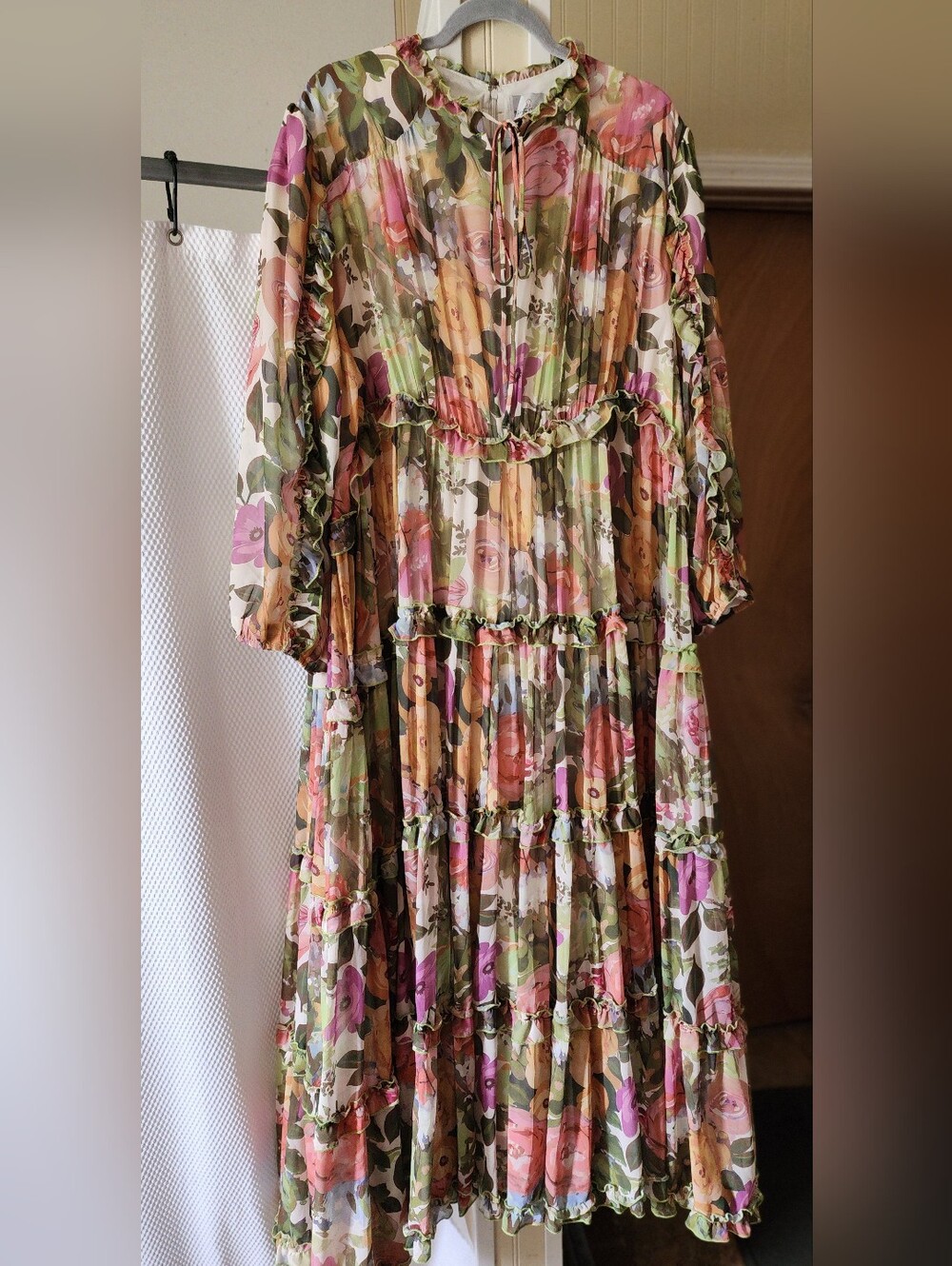Dainty Jewells Floral Tiered Maxi Dress